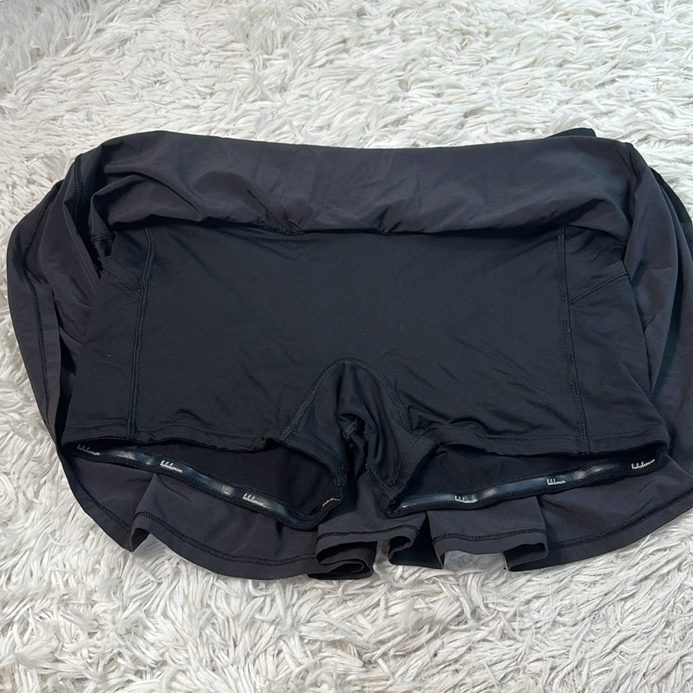 Lululemon Circuit Breaker Skirt II (Regular) (13") Black - Picture 3 of 7